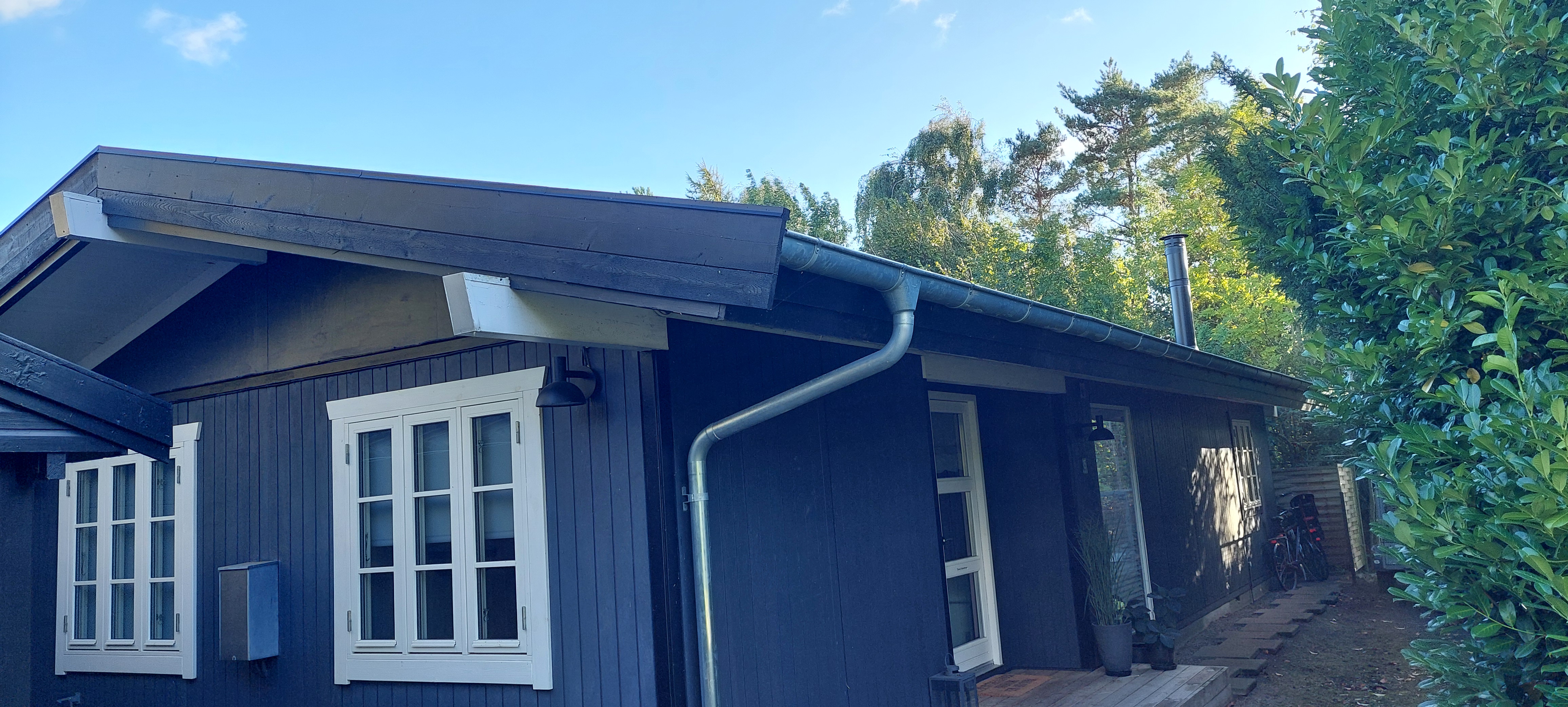 Tagpap med listedækning